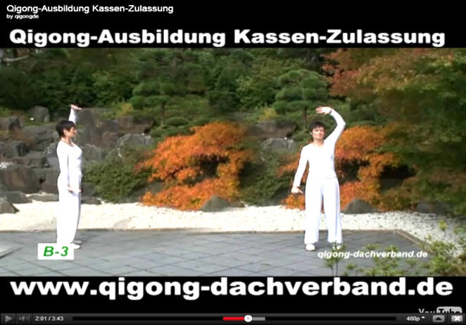 Qigong Ausbildung: DVDs mit Angela DTB-Ausbilderin